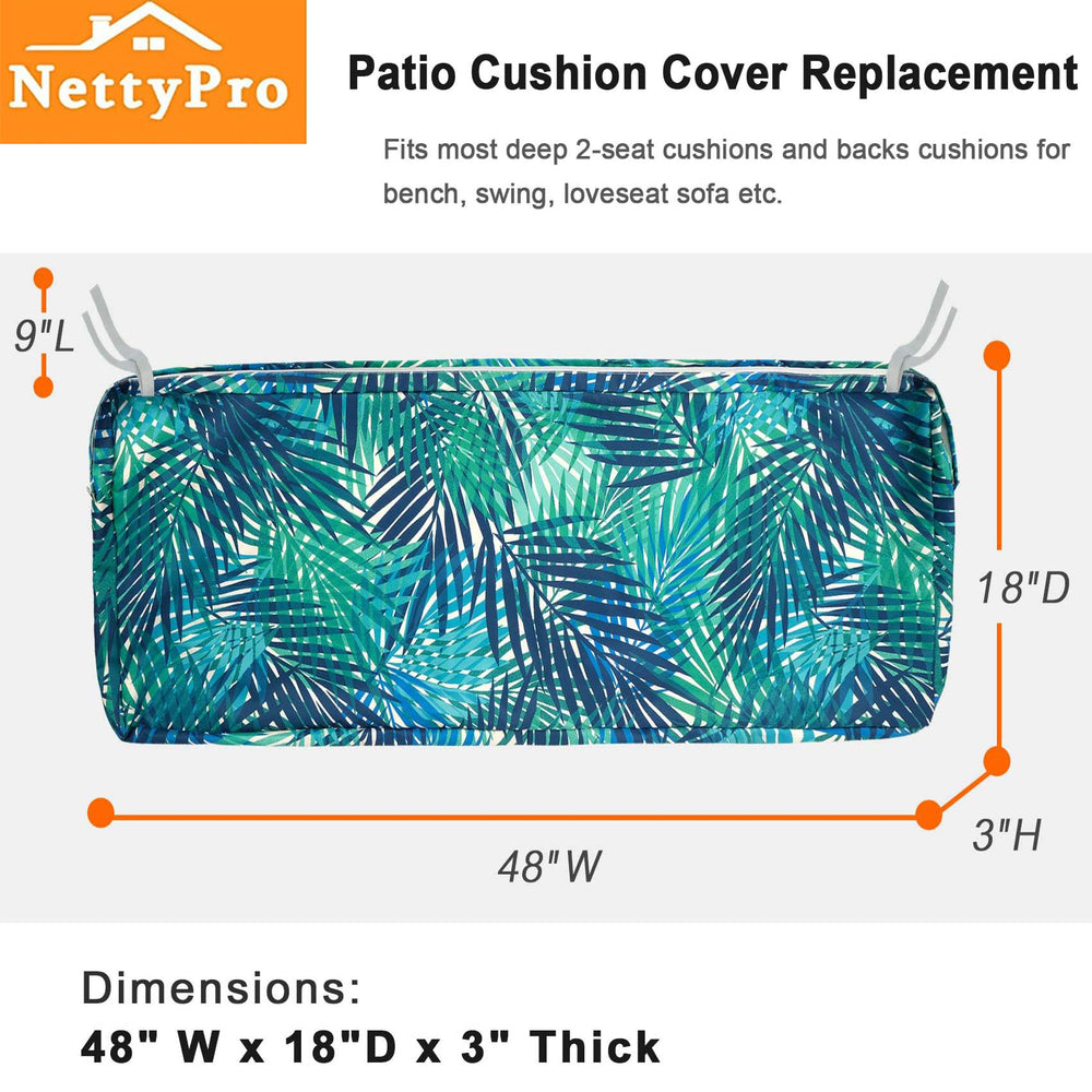 NettyPro side tie detail securing cover to cushion for wind resistance