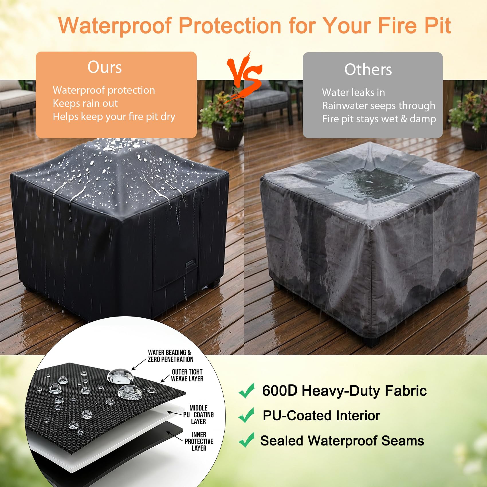 NettyPro covered vent detail allowing airflow and reducing moisture