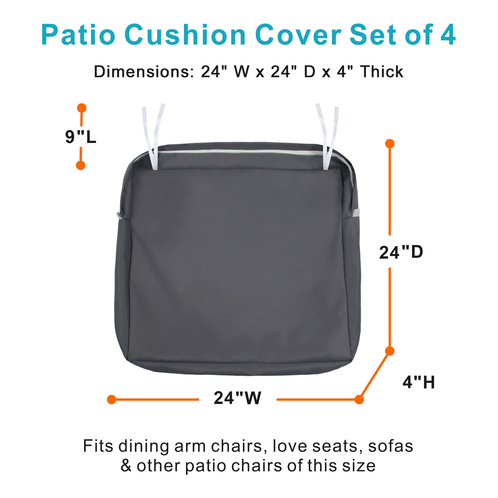 NettyPro zipper detail and seam, easy on-and-off installation benefit