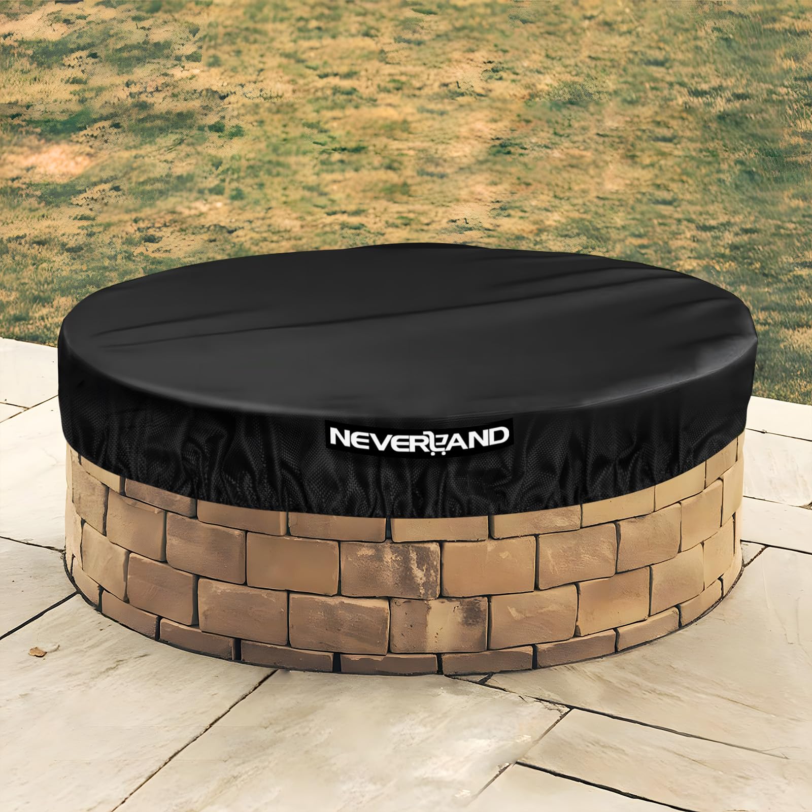 NEVERLAND cover front view showing full perimeter fit and protection