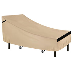 NEVERLAND front view of lounge chair cover protecting furniture outdoors