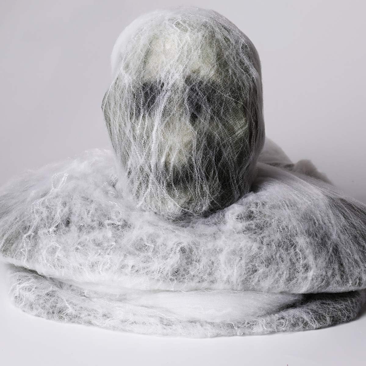 NEWBEA view of foam feet and torn shroud showing textured decay and realism