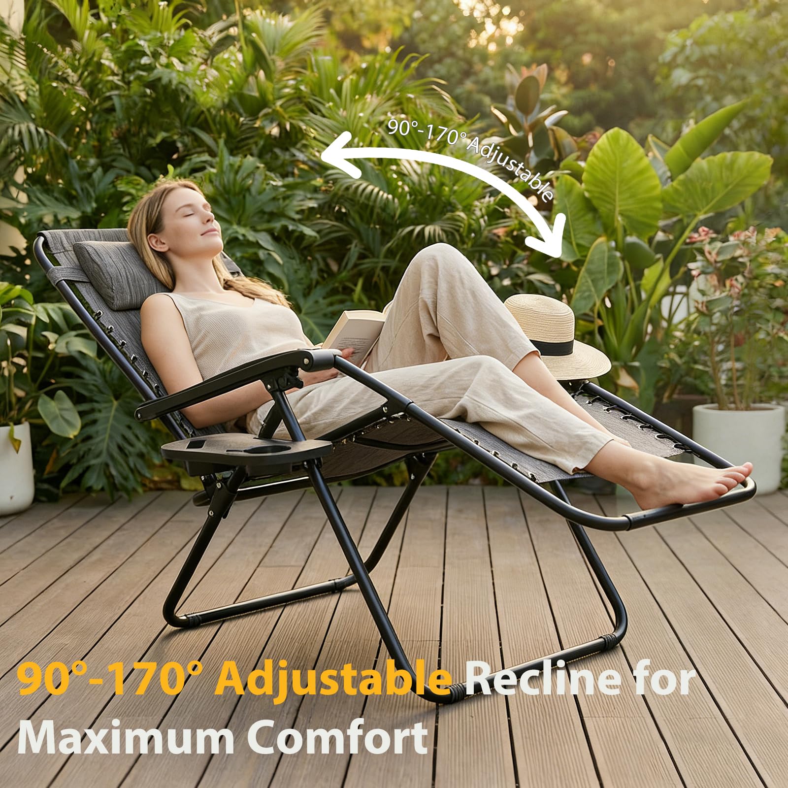 NEWBULIG adjustable headrest detail demonstrating personalized neck support