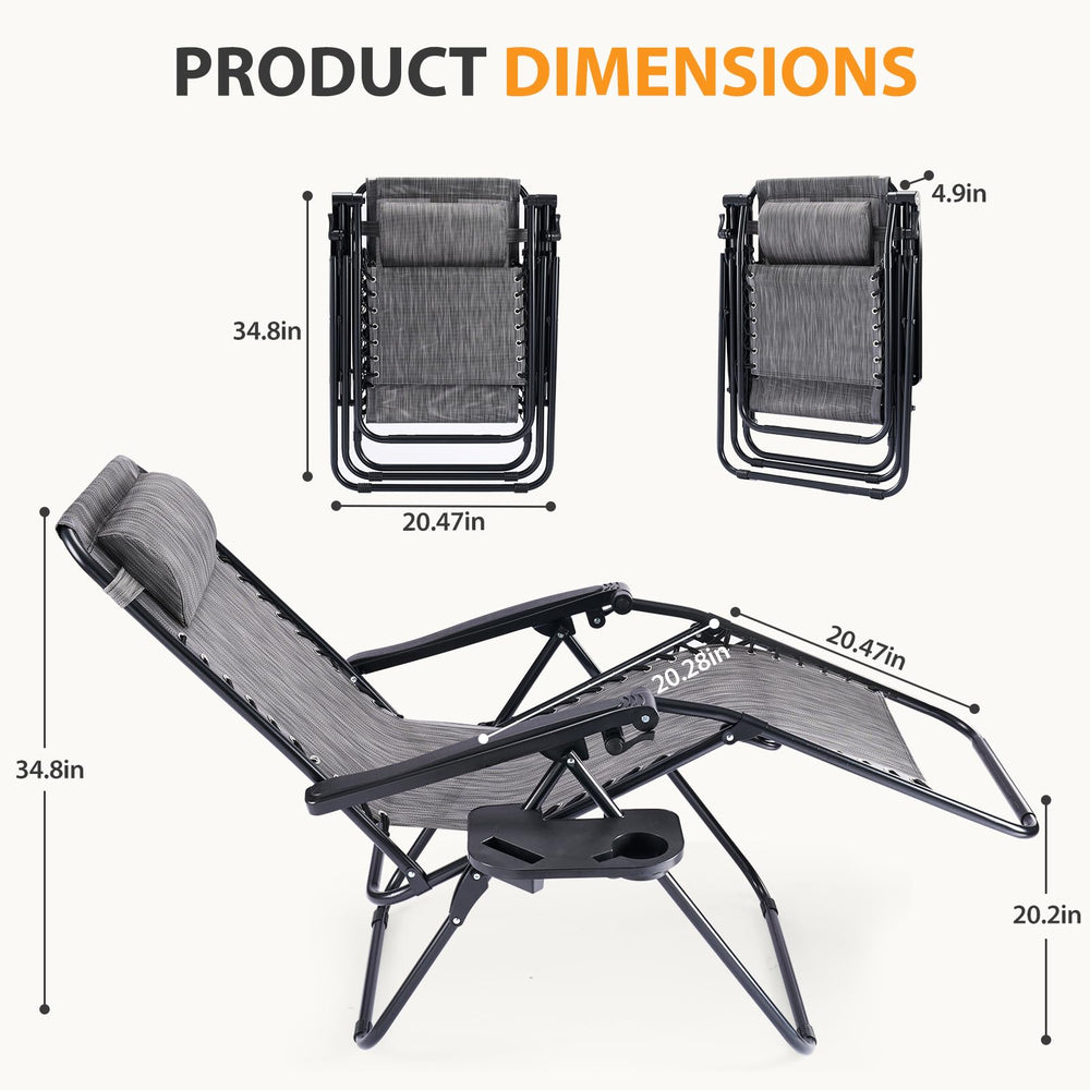 NEWBULIG folded compact chairs in a car trunk for easy transport and storage