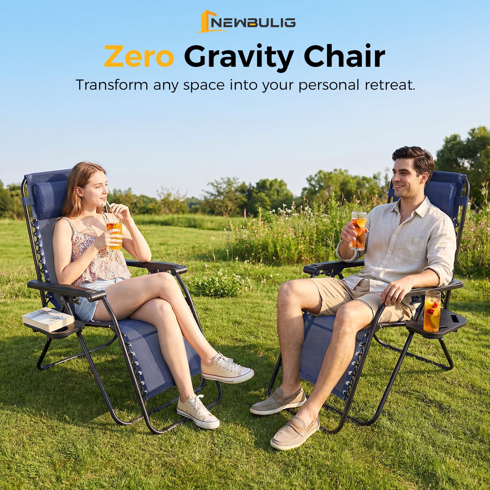 NEWBULIG outdoor backyard gathering showing cohesive seating for guests