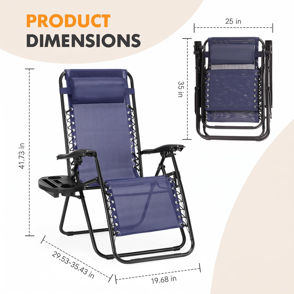 NEWBULIG lounge chairs arranged on lawn illustrating outdoor comfort and family use