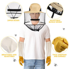 Newcotte gloves worn on hands demonstrating grip and arm protection benefit