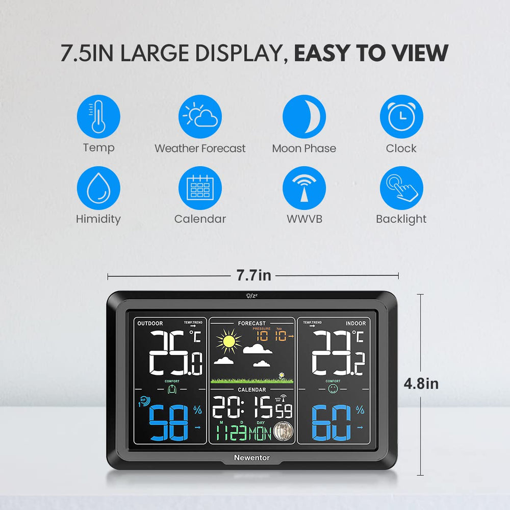 Newentor station wall-mounted and tabletop, versatile placement and easy install