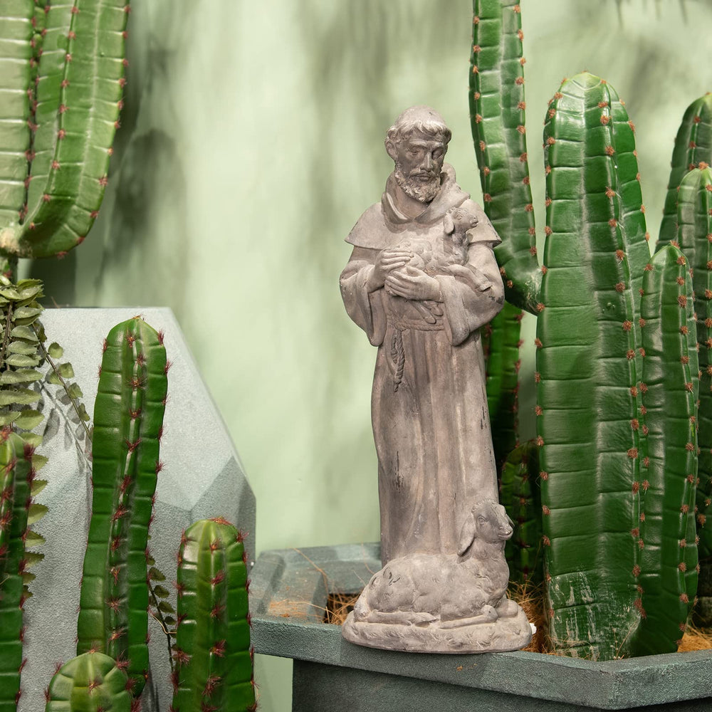 Newman House Studio statue wrapped as gift showing thoughtful present idea