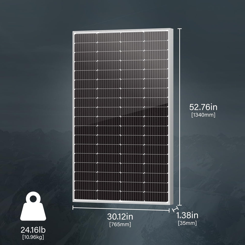 Newpowa close-up of 10BB cells demonstrating improved efficiency and longevity