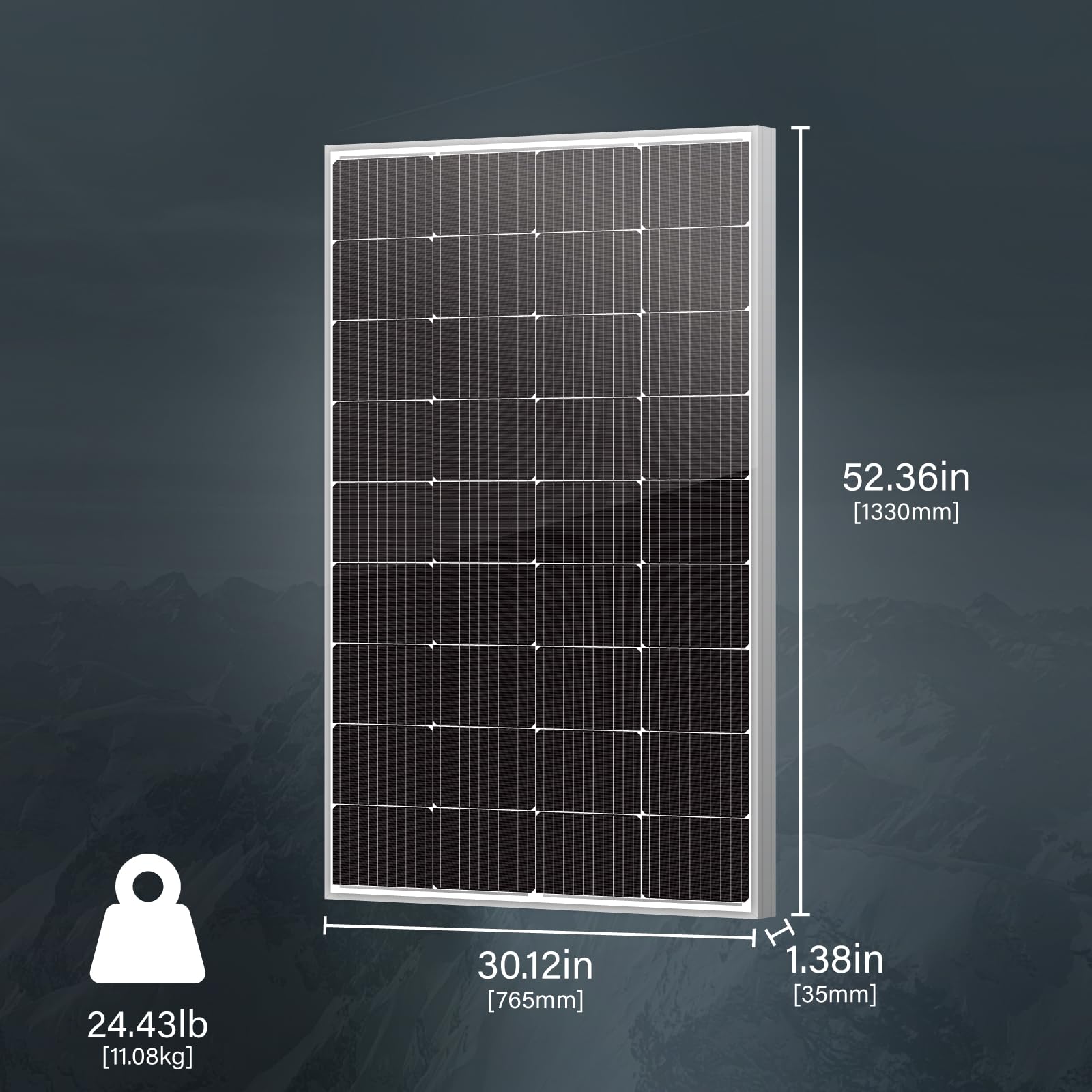 Newpowa close-up of 10BB solar cells highlighting improved energy capture