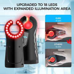 newsmthnet device held in hand to show scale and ergonomic comfort for quick clinical use