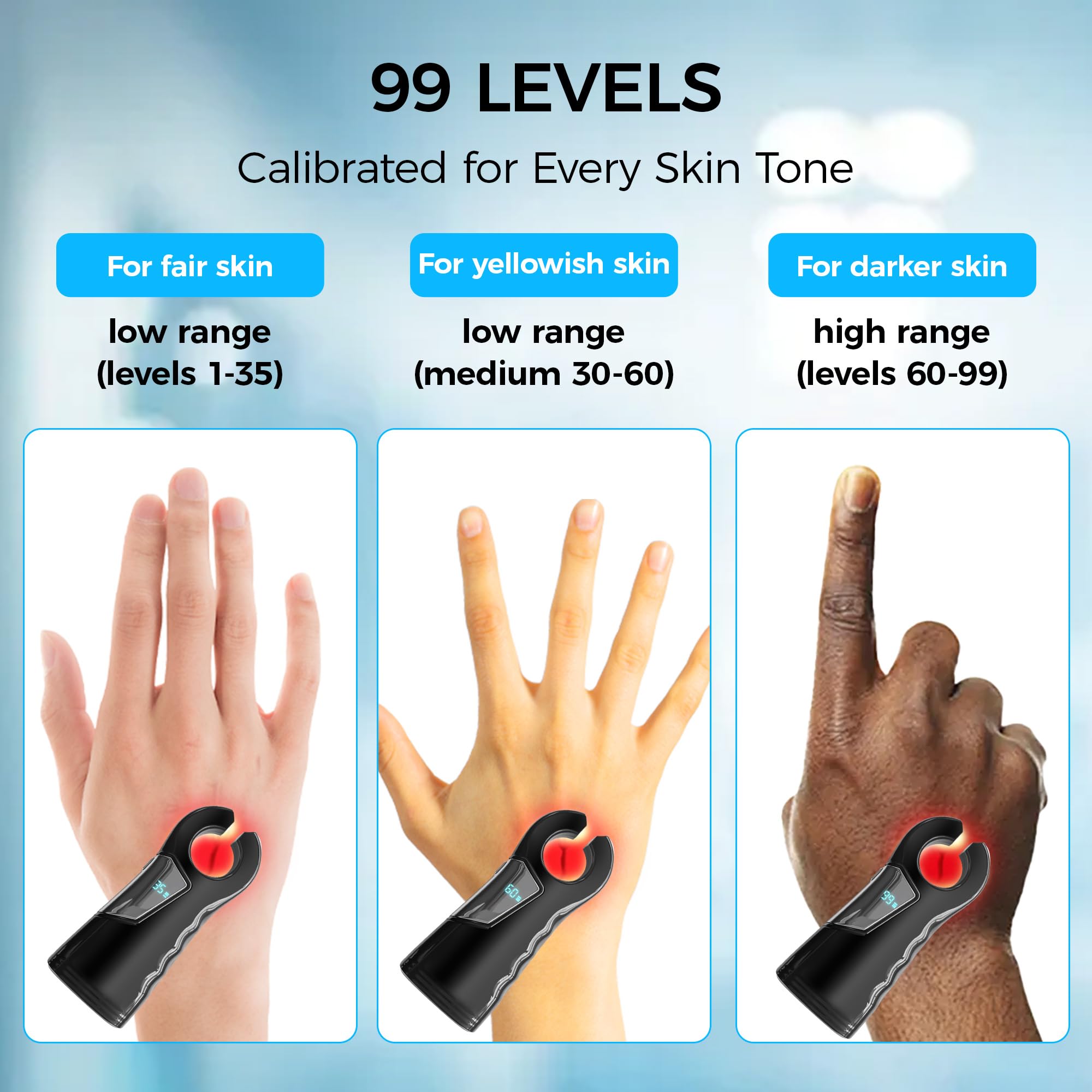 newsmthnet digital display screen showing brightness level and precise control for optimal contrast