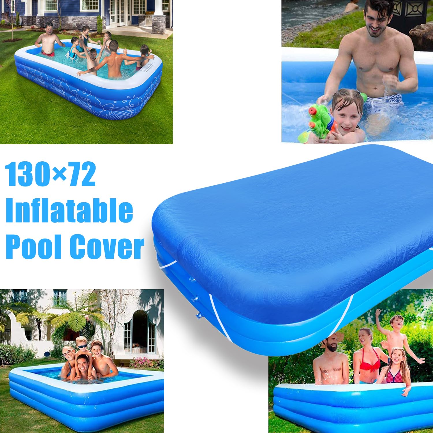 NEWUPZSI folded cover in storage illustrating compact, easy-to-clean design
