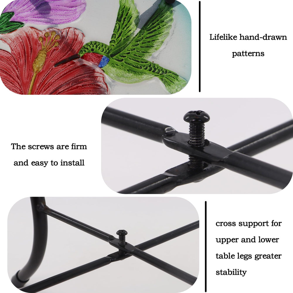 NewVees hummingbird closeup of finish showing weather-resistant coating benefit outdoor durability