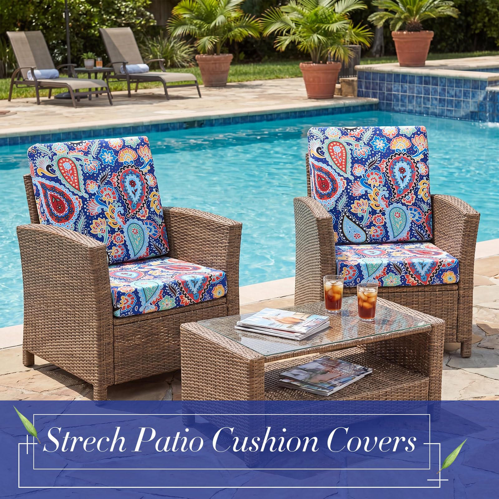 Newwiee cushion cover on sofa offering instant style refresh benefit
