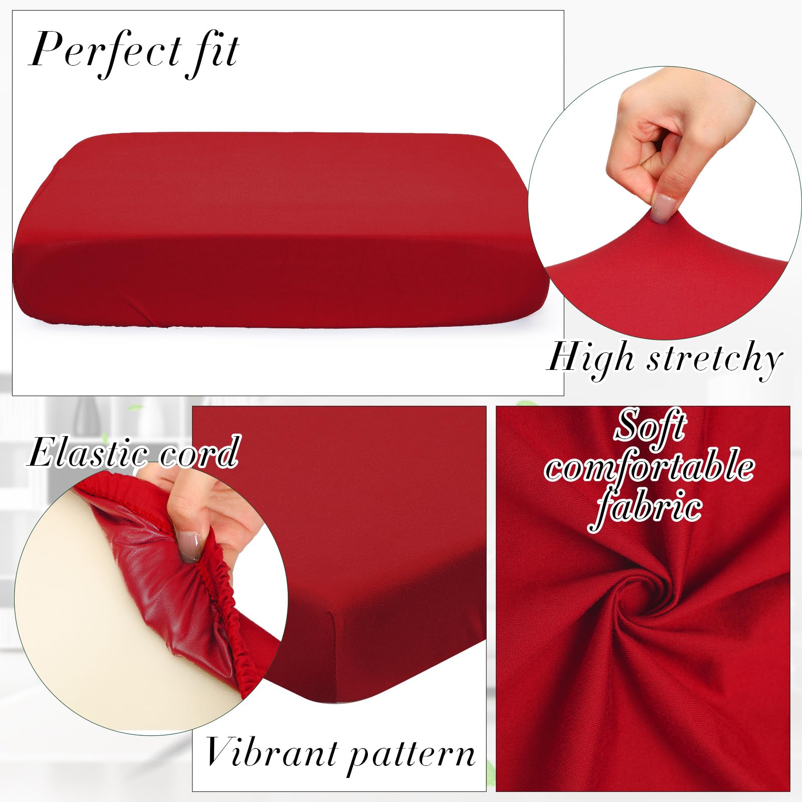 Newwiee cushion cover on outdoor sofa demonstrating pet hair resistance
