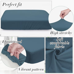 Newwiee elastic hem detail demonstrating snug fit and easy installation