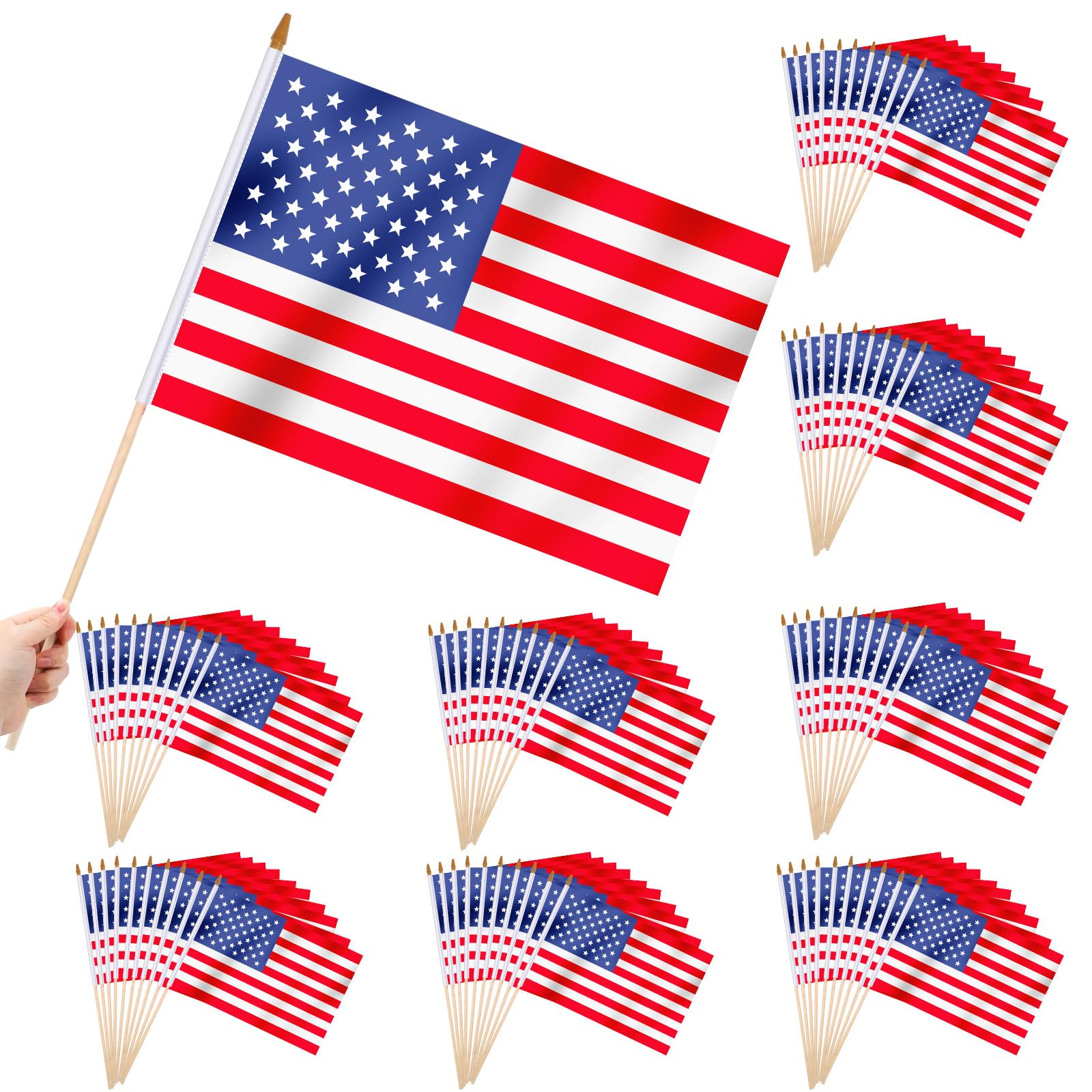 Newwiee front packaging showing 225 flags, ideal for large events