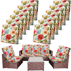 Newwiee front view of pastel garden floral pack showing coordinated set benefit