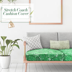 Newwiee Monstera on a dining chair demonstrating versatile seat coverage