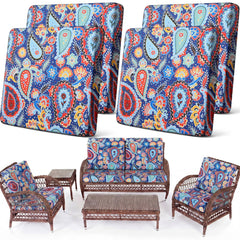 Newwiee paisley front view showing full cover and neat fit benefit