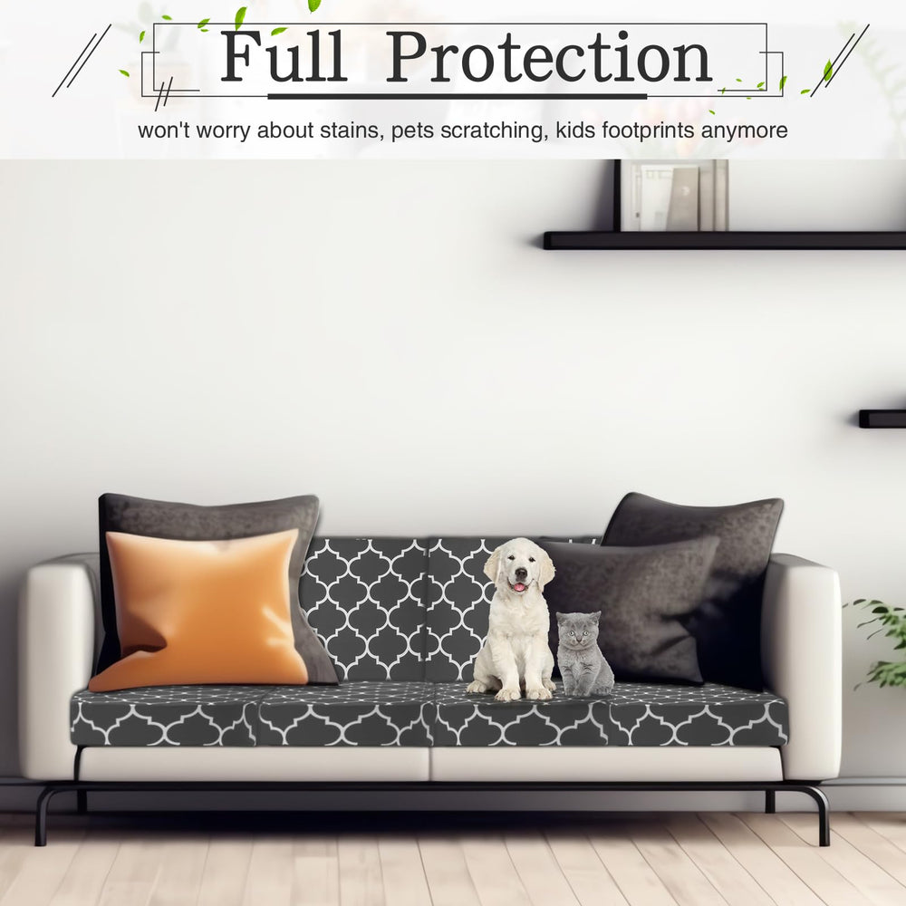 Newwiee cushion with cover beside a ruler showing fit for 20–27 inch cushions