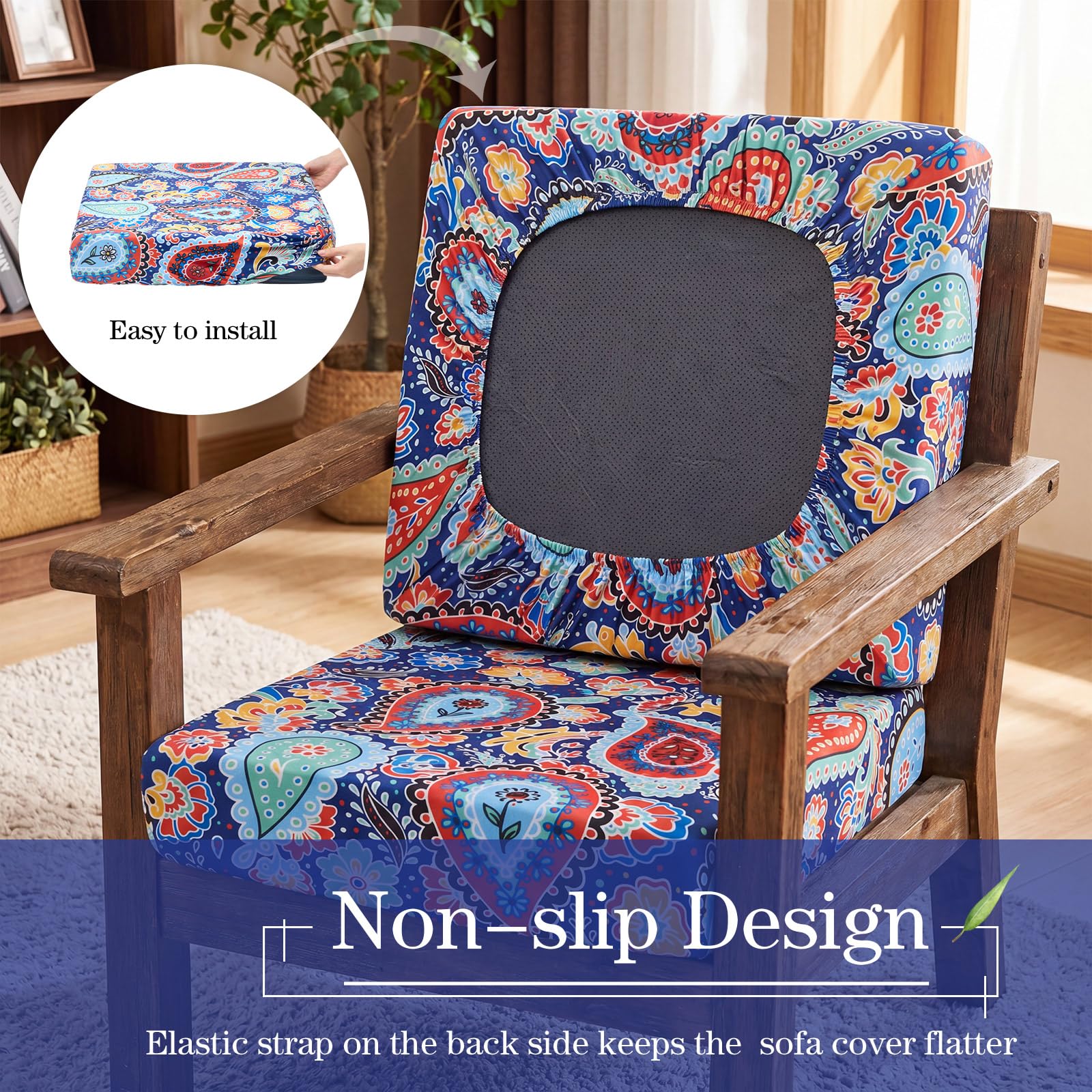 Newwiee cover used on patio chair adding protection and style