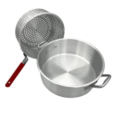 Nexgrill close-up of heavy-duty basket mesh and easy-grip handle for safe lifting