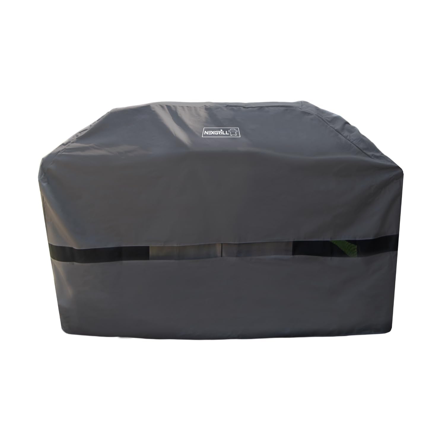 Nexgrill front view cover on grill protecting from weather