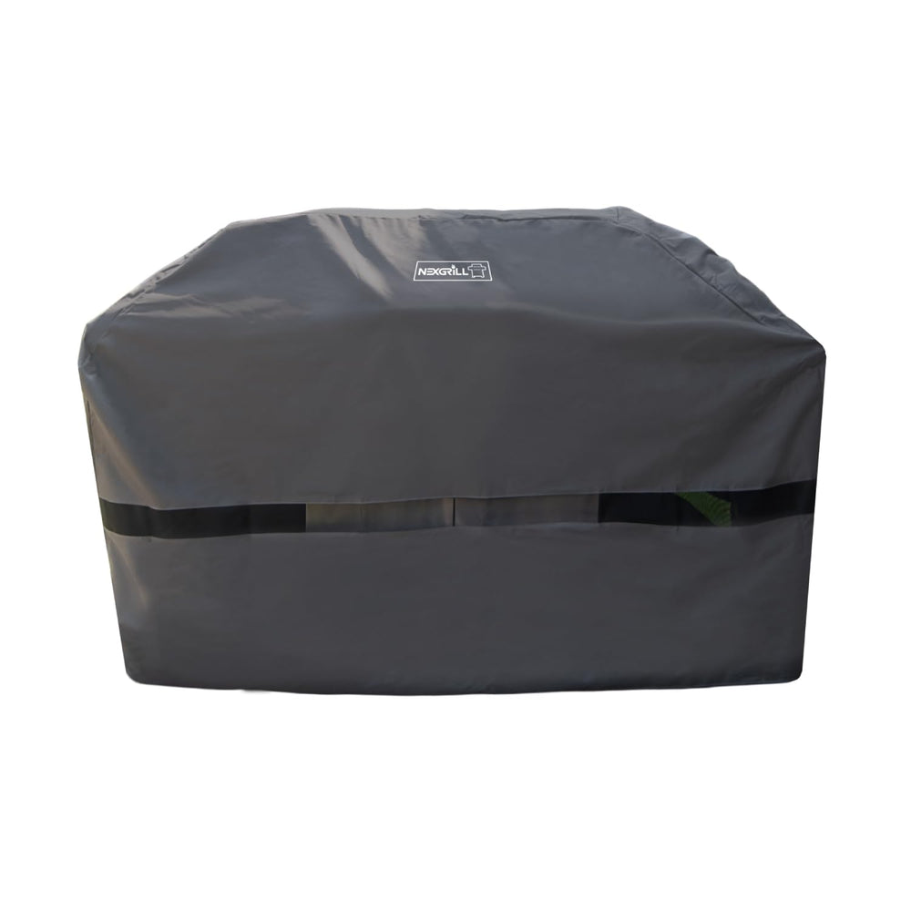 Nexgrill front view cover on grill protecting from weather