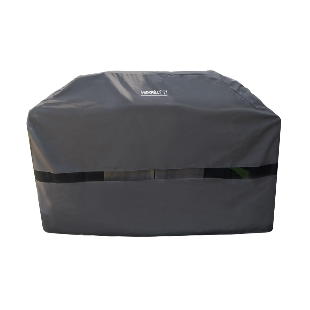 Nexgrill front view cover on grill protecting from weather