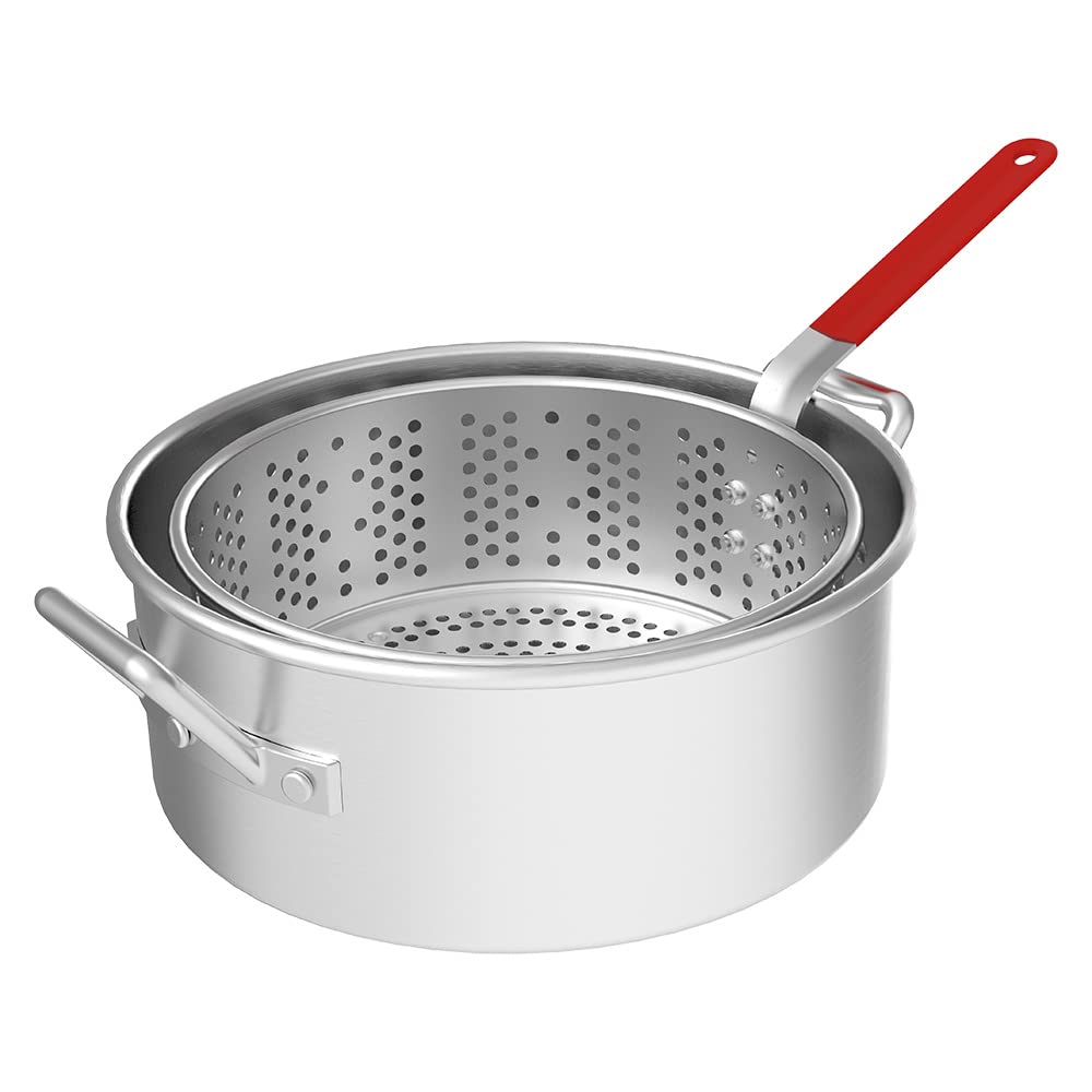 Nexgrill front view of pot and basket showing capacity and durable build
