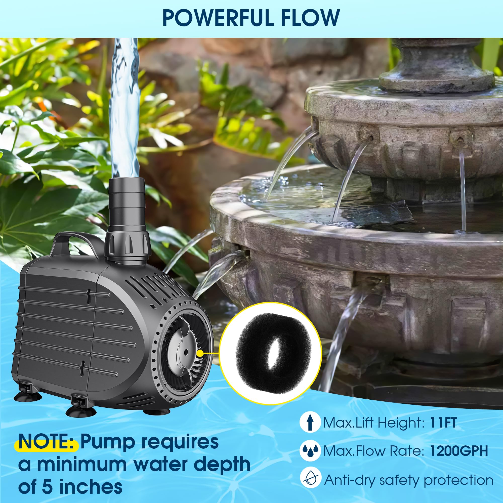 NFESOLAR removable filter strainer detail preventing debris and easing maintenance