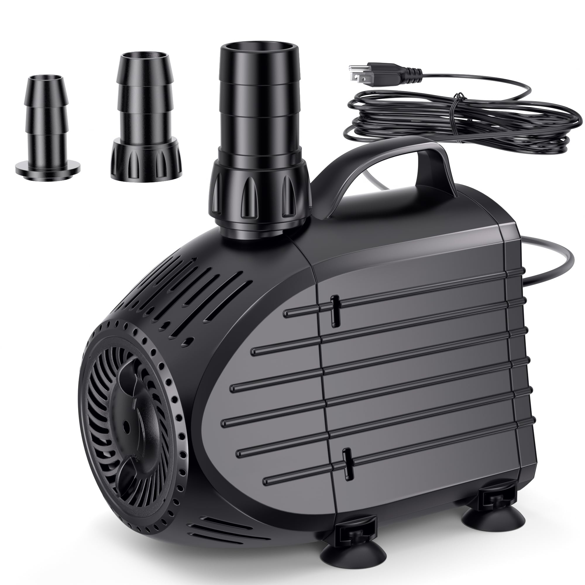 NFESOLAR front view of pump showing compact design and durable housing for quick placement