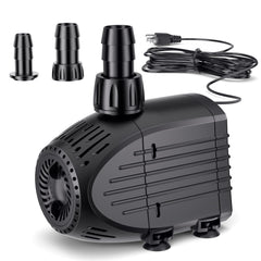 NFESOLAR front view of pump showing compact durable housing and quiet benefit
