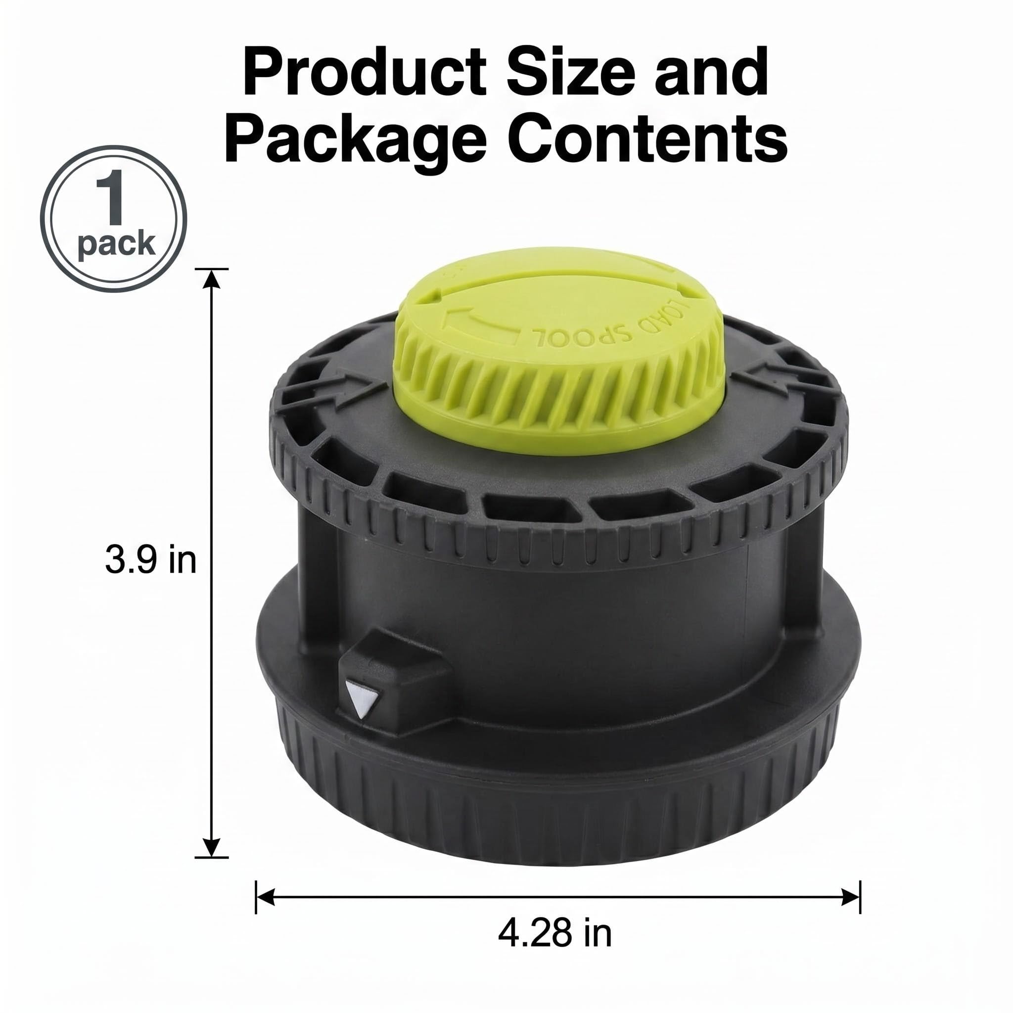 Niaimei close-up of impact-feed head showing line feed detail and durable design