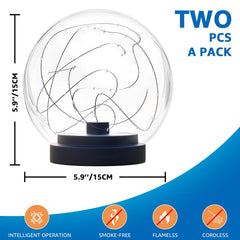 NiceBuy detailed transparent sphere cover protecting LEDs for durability