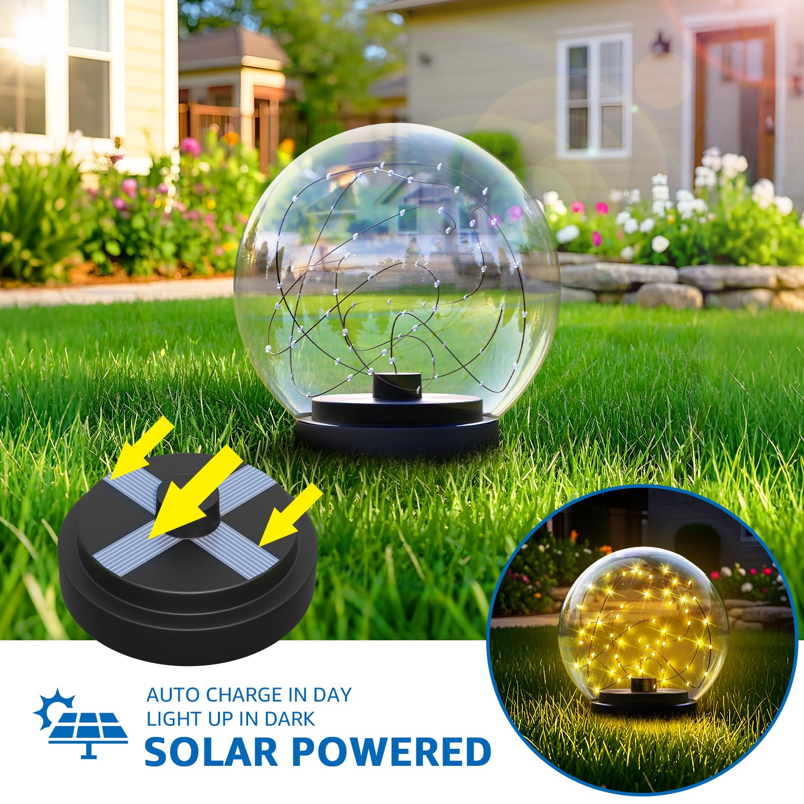 NiceBuy light held in hand to demonstrate compact size and portability