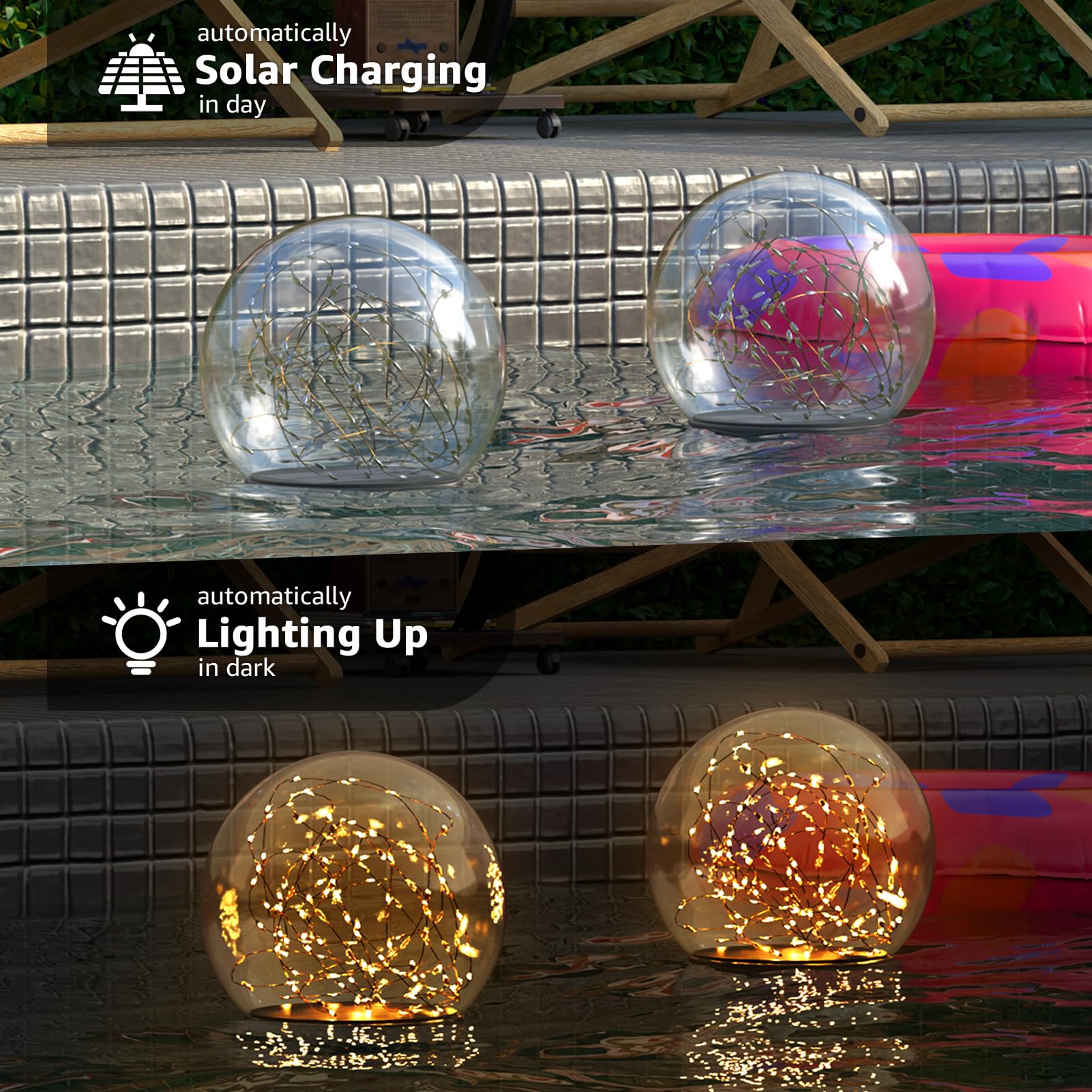 NiceBuy close-up of solar panel top for efficient daytime charging
