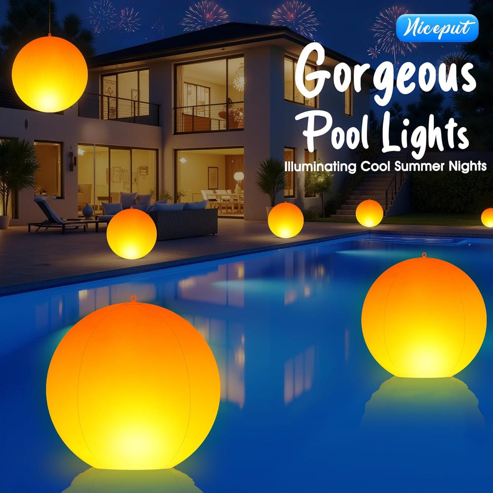 Niceput hanging from tree used as garden lanterns for festive outdoor lighting