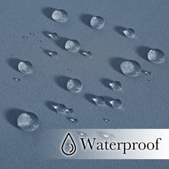 NICETOWN rustproof grommet detail for easy hanging and long-lasting durability