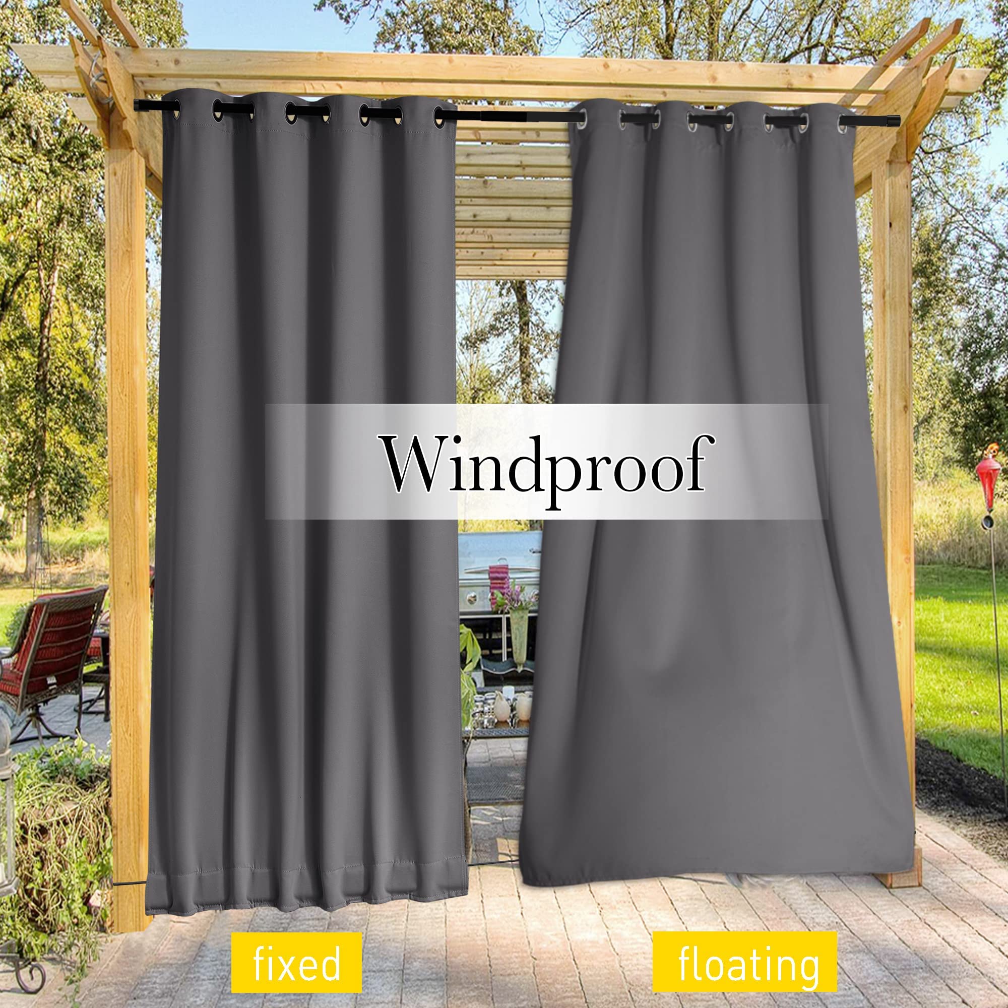 NICETOWN water beading on fabric showing waterproof protection