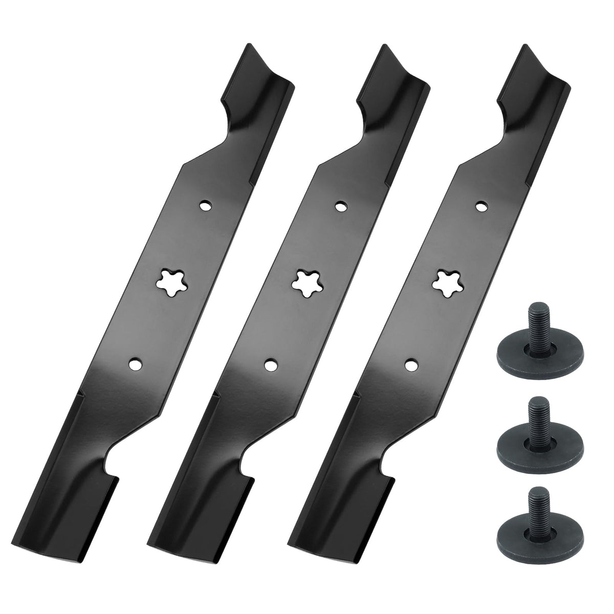 NICHEFLAG front packaging showing three blades and hardware for quick replacement