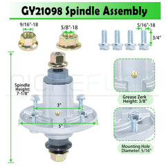 NICHEFLAG spindle side profile mounted demonstrating compact, robust design