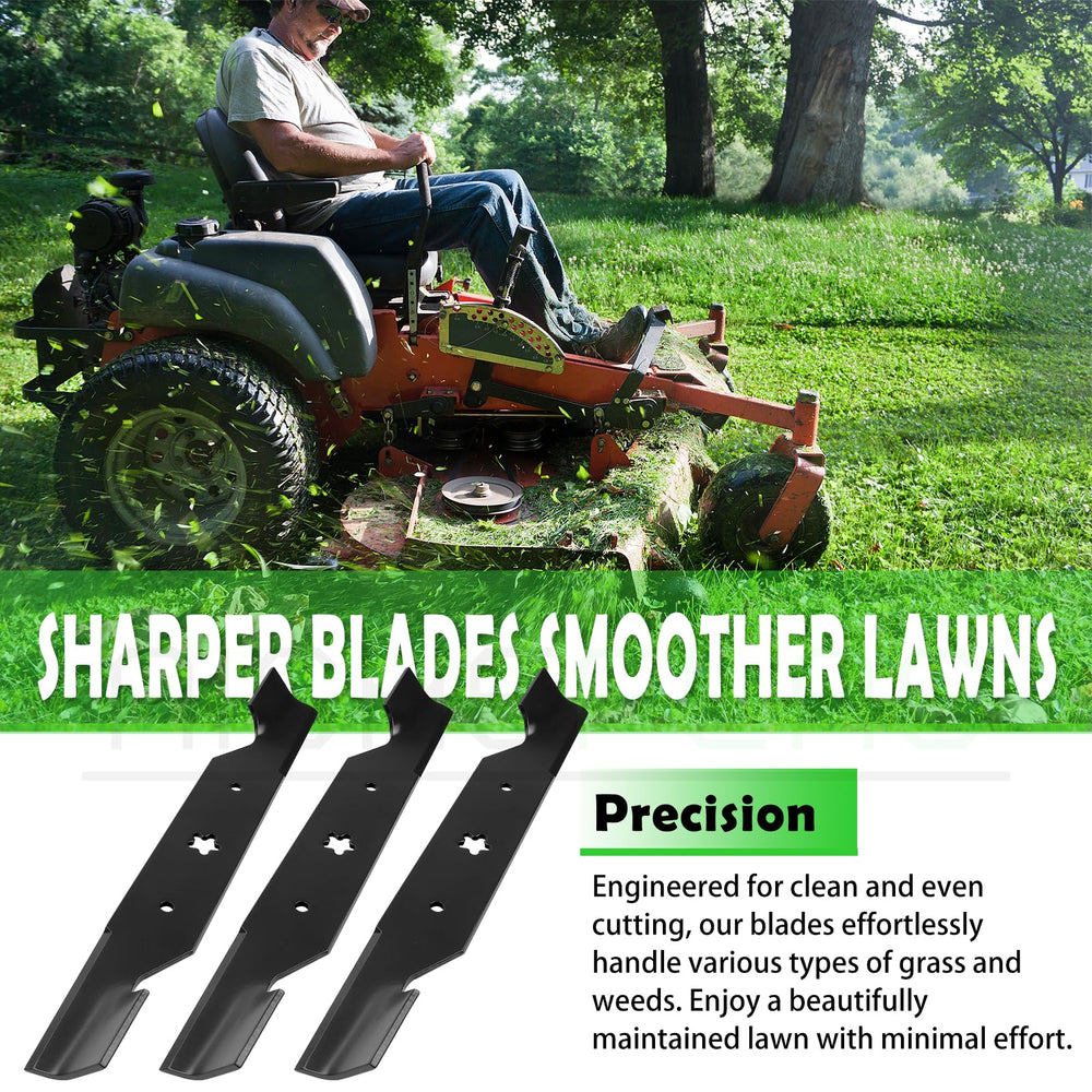 NICHEFLAG mower bagging clippings efficiently using high-lift blades