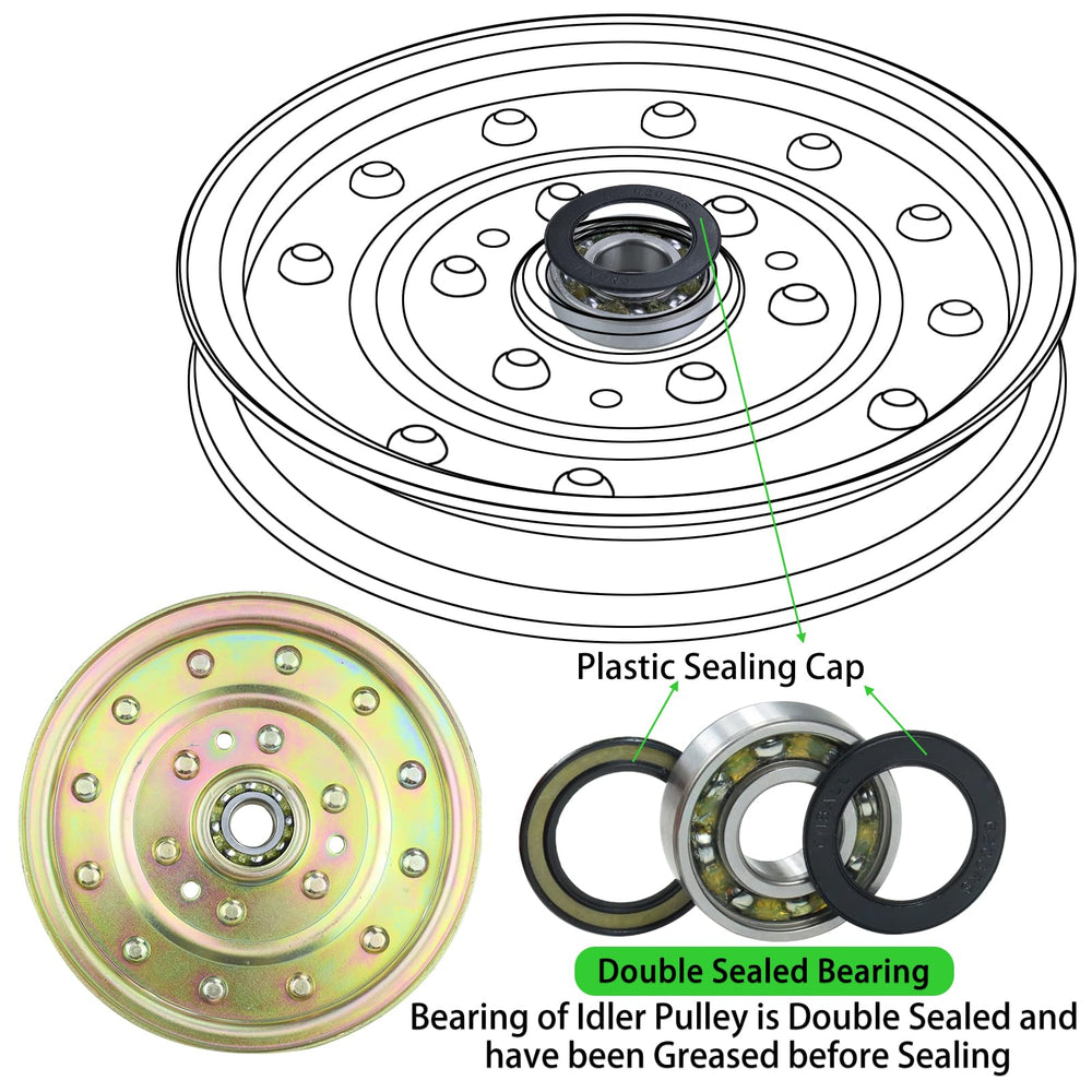 NICHEFLAG side profile highlighting pulley thickness for enhanced longevity