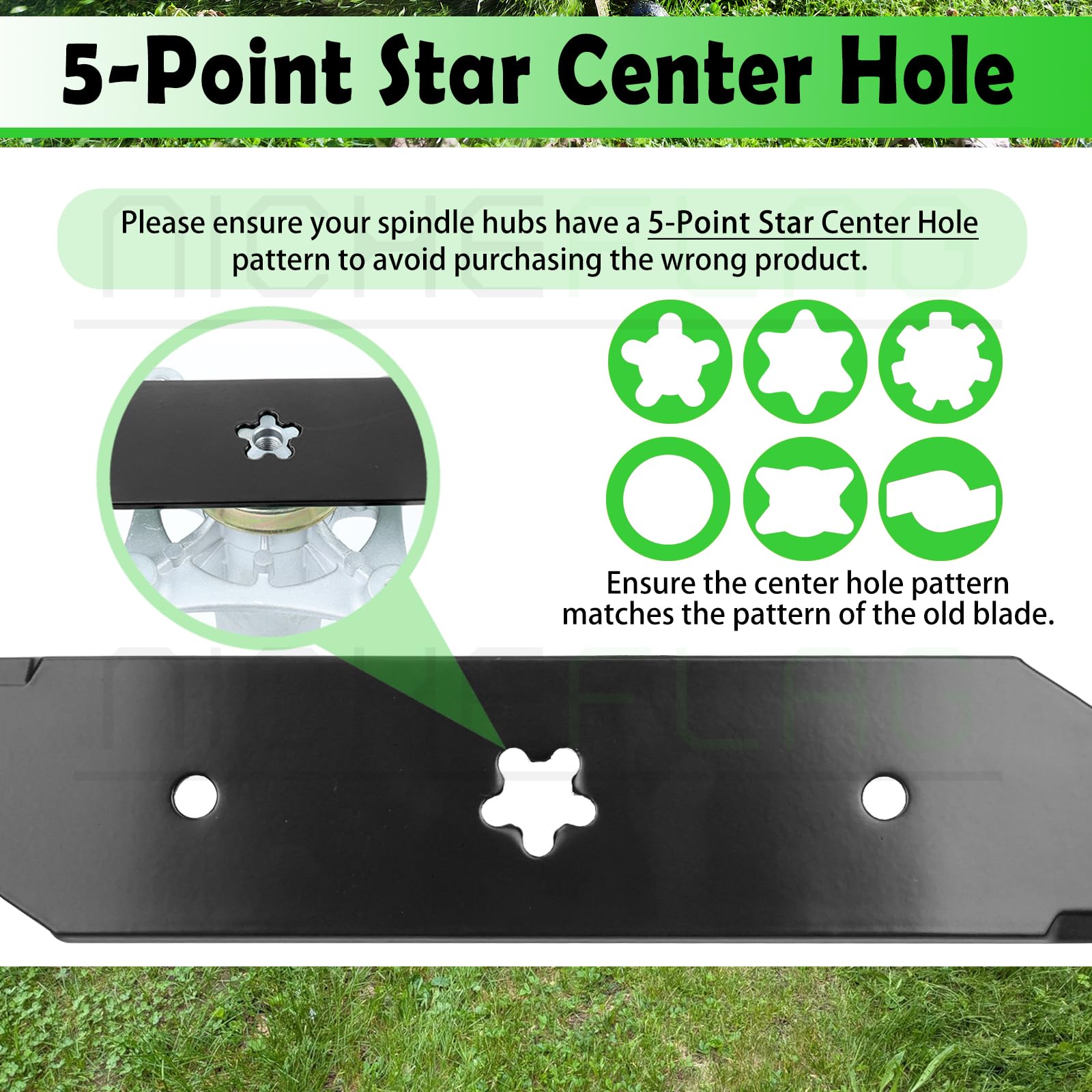 NICHEFLAG rust-resistant finish detail for long-lasting blade performance