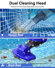 nichro mini corner head detail reaching pool step seams for precise cleaning