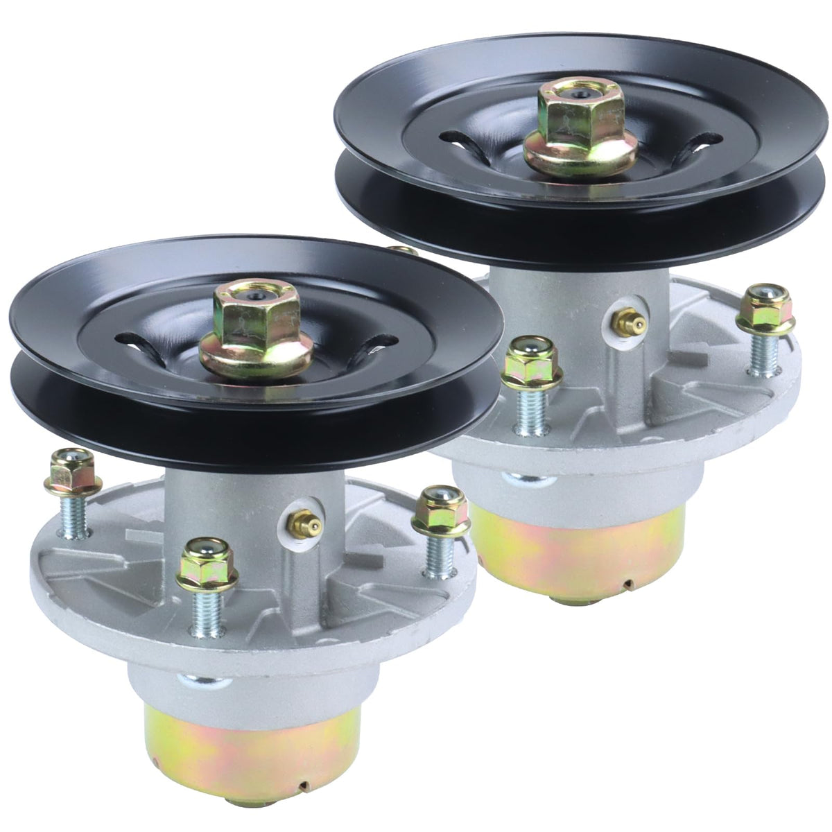 NIDAIFEI front view of two spindle assemblies showing fit and finish for reliable replacement